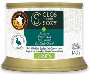 Foie gras z kaczki blok 140g / Bloc de foie gras de canard du Sud-Quest