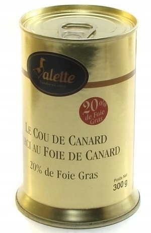 Szyja kacza nadziewana wieprzowiną i foie gras 20% 300g