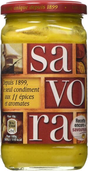 Musztarda sos z przyprawami Savora 385 g